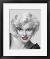 Framed Look Red Lips