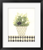 Peppermint Joy Framed Print