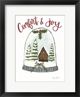 Framed Comfort and Joy Cabin