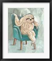 Framed Chill Sloth I