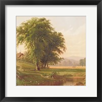 Country Pond 1 Framed Print