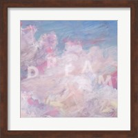 Framed 'Daydream Pink 04' border=