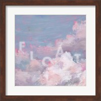 Framed 'Daydream Pink 05' border=