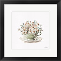 Framed 'Garden Tea 01' border=