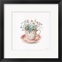 Framed 'Garden Tea 04' border=