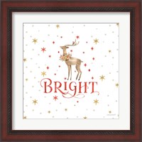 Framed 'Merry & Bright 10' border=