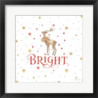 Framed 'Merry & Bright 10' border=