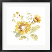 Framed 'Sunflowers Forever 06' border=