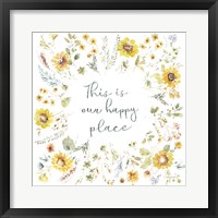 Sunflowers Forever 11 Framed Print