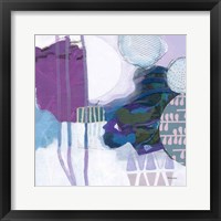 Framed 'Abstract Layers IV' border=
