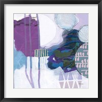 Framed 'Abstract Layers IV' border=