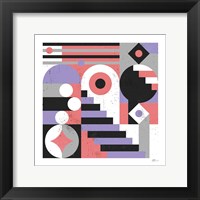 Framed Abstract Stairs