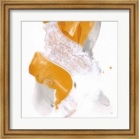 Framed 'Amber Wash IV' border=