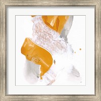 Framed 'Amber Wash IV' border=