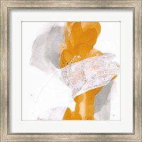 Framed 'Amber Wash III' border=