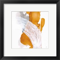 Framed 'Amber Wash II' border=