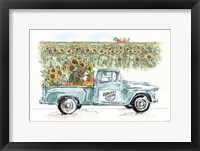 Framed Country Harvest I