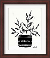 Framed 'Botanical Sketches IX' border=