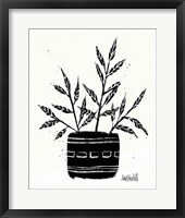 Framed 'Botanical Sketches IX' border=