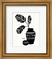 Framed 'Botanical Sketches VIII' border=