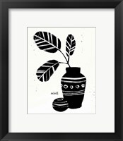 Framed 'Botanical Sketches VIII' border=