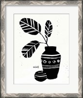 Framed 'Botanical Sketches VIII' border=