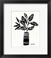 Framed 'Botanical Sketches VI' border=