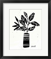 Framed 'Botanical Sketches VI' border=