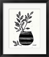 Framed 'Botanical Sketches VII' border=