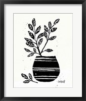 Framed 'Botanical Sketches VII' border=