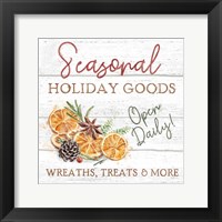 Seasonal Market VI Framed Print