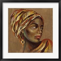 Framed African Beauty I