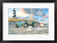 Beach Ride IV Framed Print