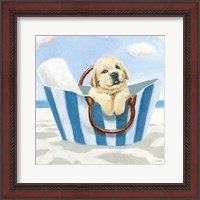 Framed 'Beach Ride VI' border=