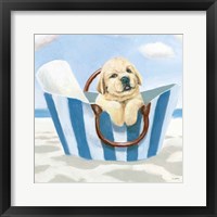 Framed 'Beach Ride VI' border=