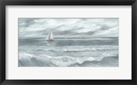 Framed Three Sailboats