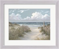 Framed Pathway Through the Dunes