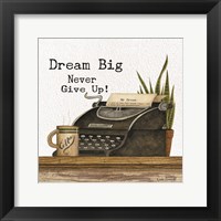 Framed Dream Big