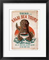 Framed Kaiju Sea Tours