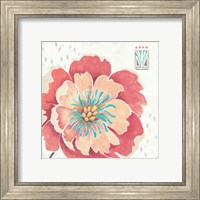 Framed 'Happy Meadow X' border=