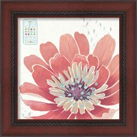 Framed 'Happy Meadow IX' border=