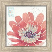 Framed 'Happy Meadow IX' border=