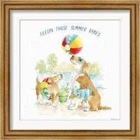 Framed 'Summer Fun II' border=