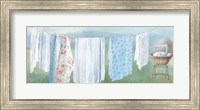 Framed Laundry Day IX