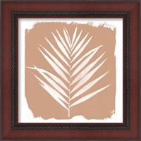 Framed 'Nature by the Lake Frond III Sq Natural' border=