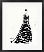 Style Sketches II Framed Print