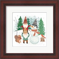 Framed 'Woodland Gnomes IV' border=