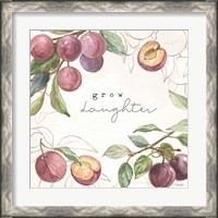 Framed 'In the Orchard IV' border=