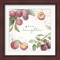 Framed 'In the Orchard IV' border=