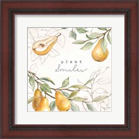 Framed 'In the Orchard III' border=